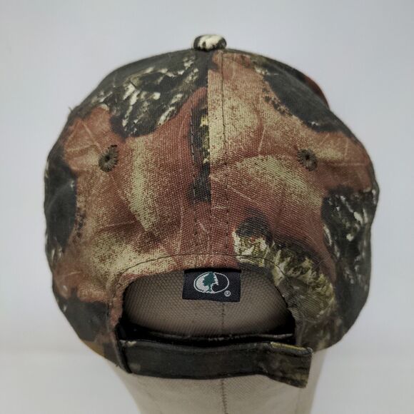 Mossy Oak Break Up Men's Strapback Camo Hat Green Brown OSFM - Picture 6 of 9